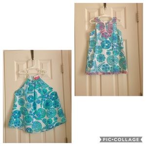 EUC Lilly Pulitzer Sea Urchin mommy xs, mini 4T